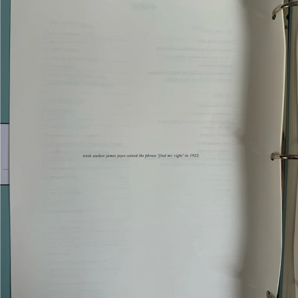 kate spade Bridal planner